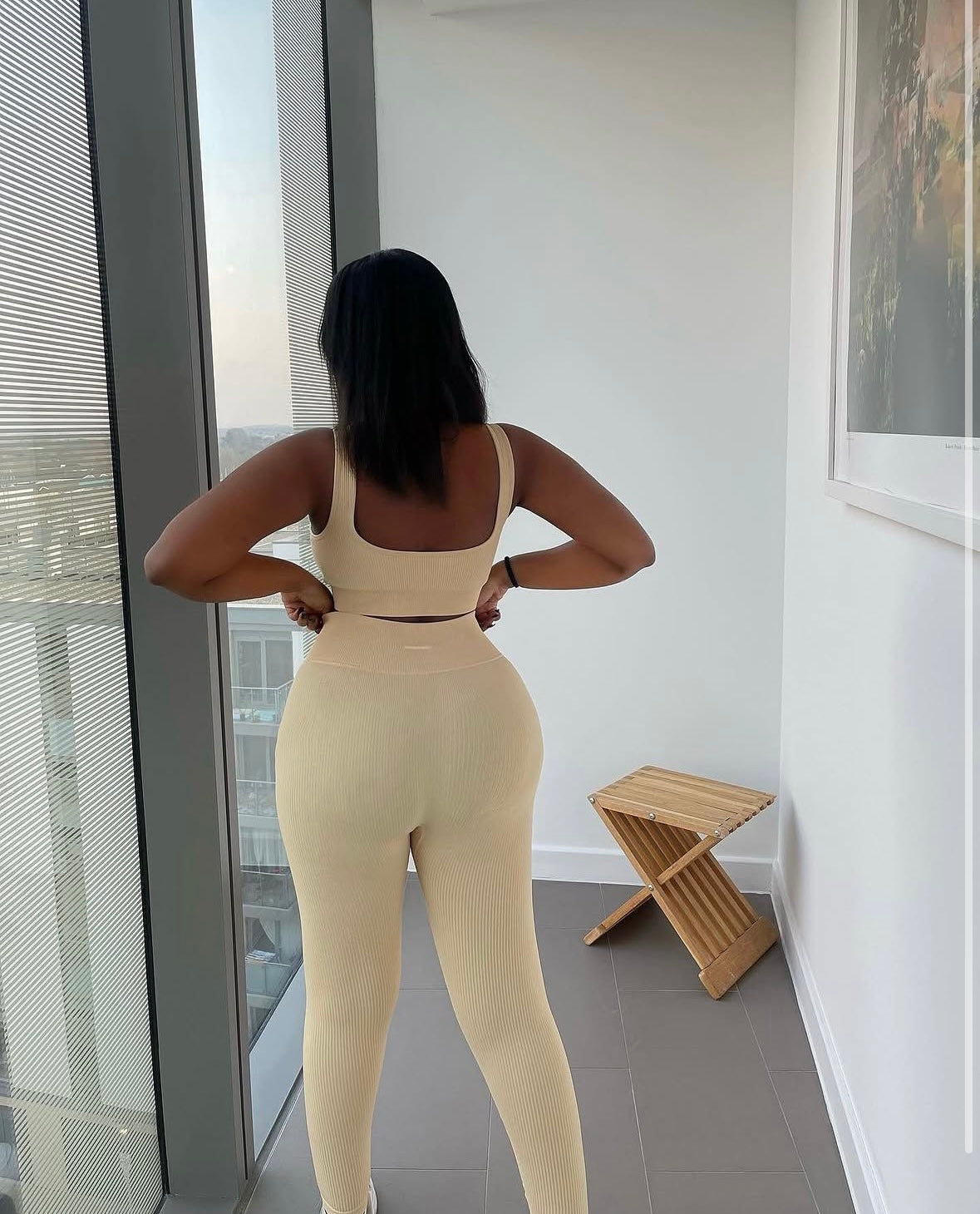 BODIED Ribbed Leggings (Archive)